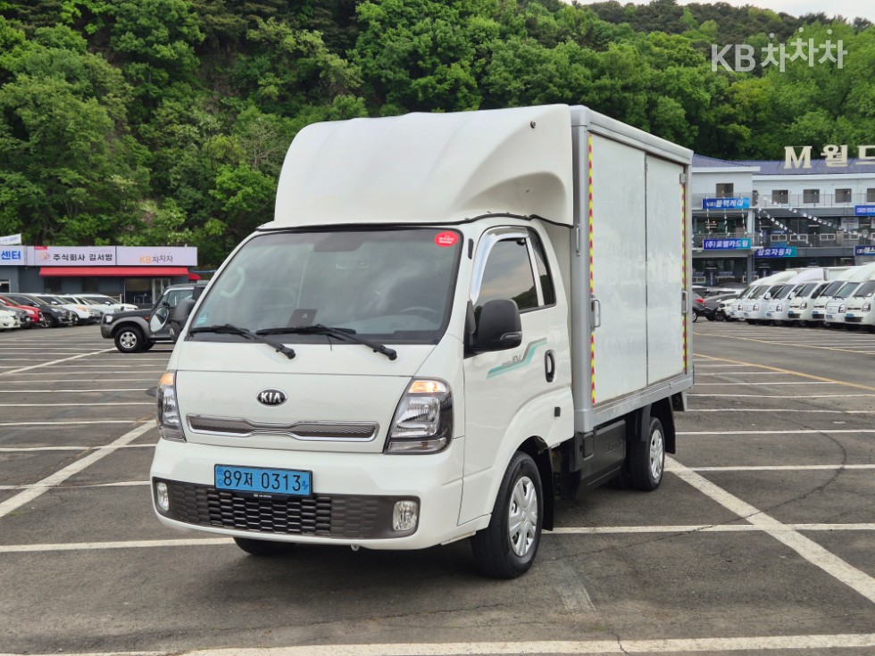 기아 더 뉴 봉고3 EV 양문형 미닫이탑차 하이 킹캡 초장축