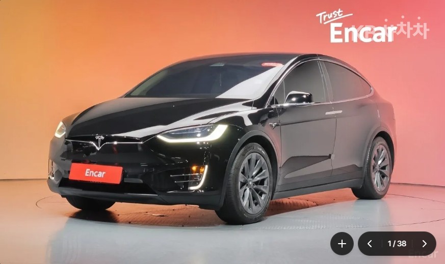 테슬라 모델 X 2020년식 테슬라 Model X 100D