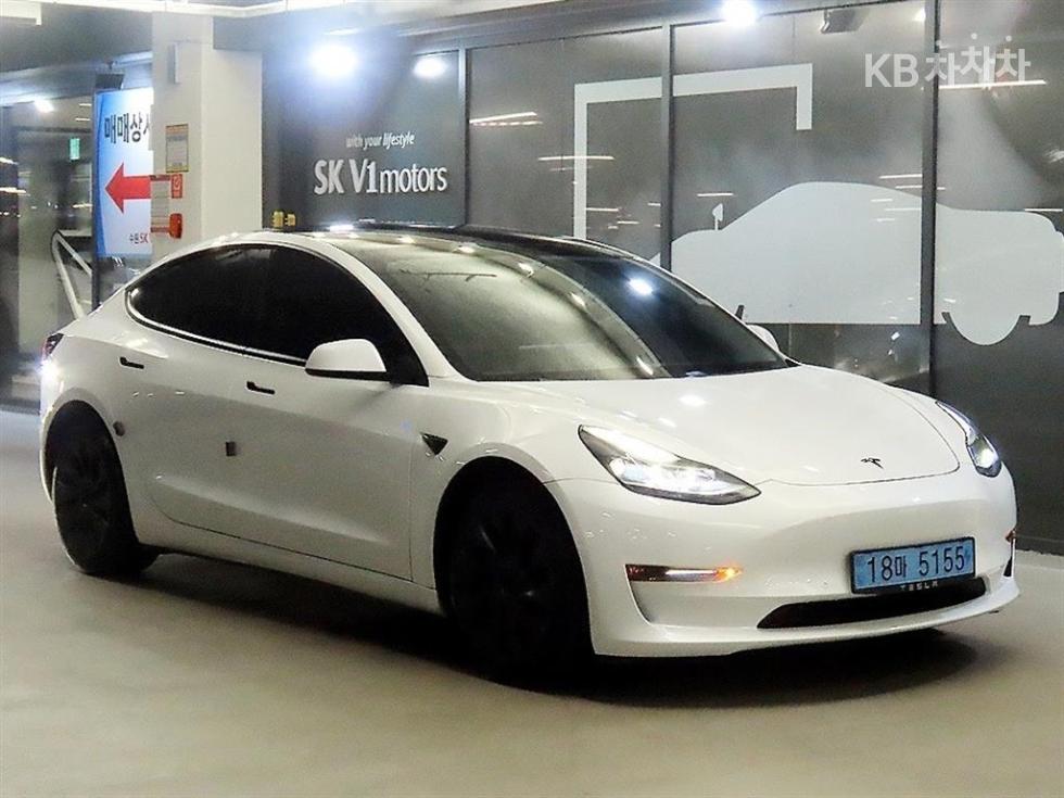 테슬라 모델 3 2021년식 테슬라 Model 3 Long Range