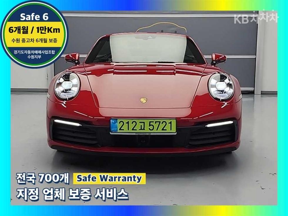 Porsche 911(992) 2025 — Korean used car export