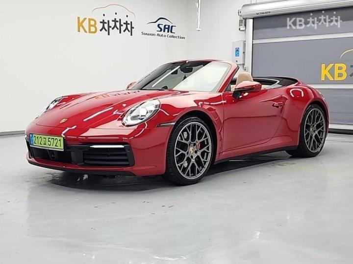 Porsche Carrera 911 992 4S Cabriolet 3