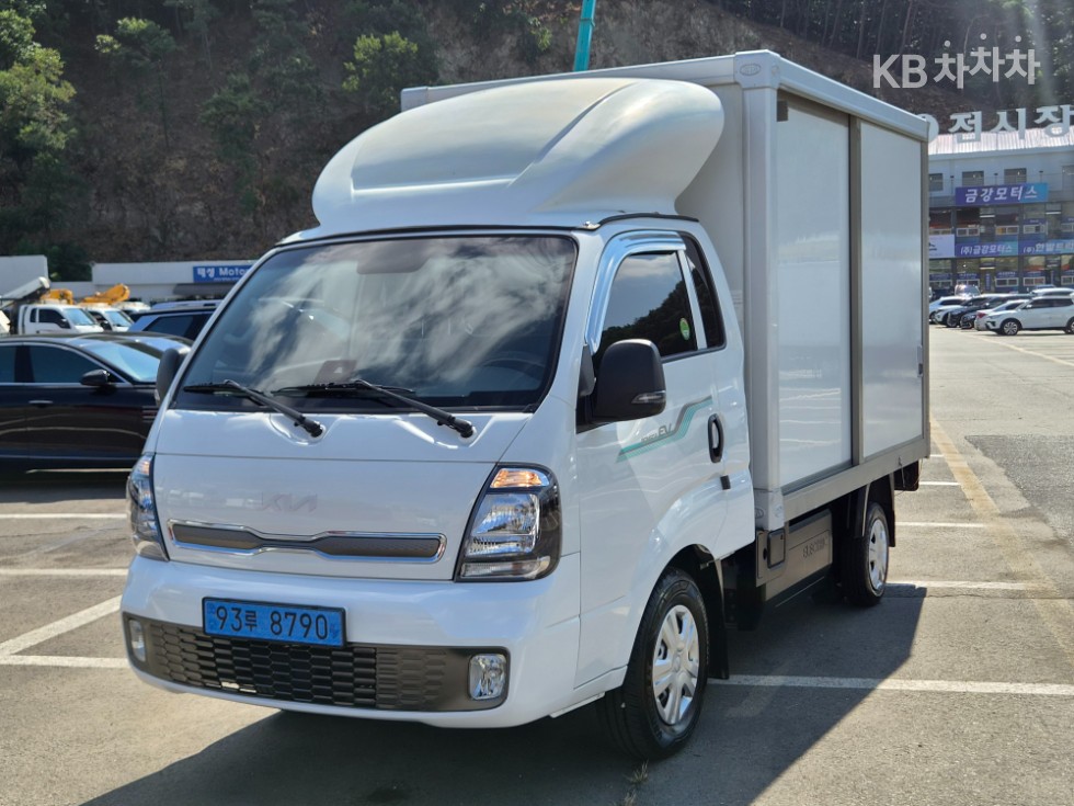 기아 더 2023년식 기아 더 뉴 봉고3 EV 양문형 미닫이탑차 하이 킹캡 초장축