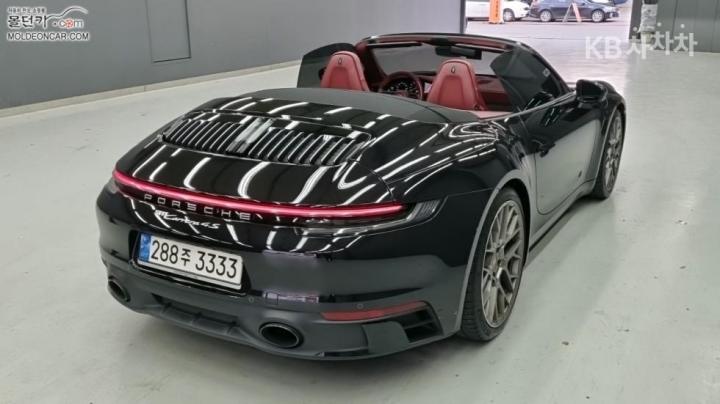 Porsche Carrera 911 992 4S Cabriolet 3