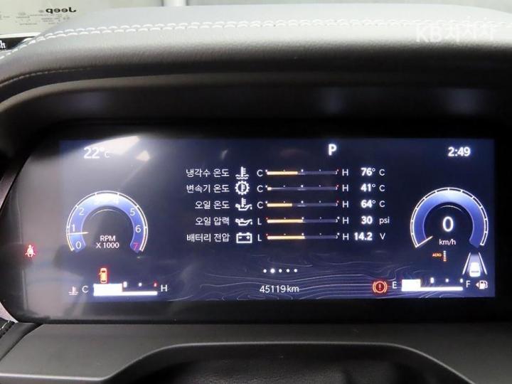 Jeep Cherokee Grand WL 3.6 Gasoline L Overland 9