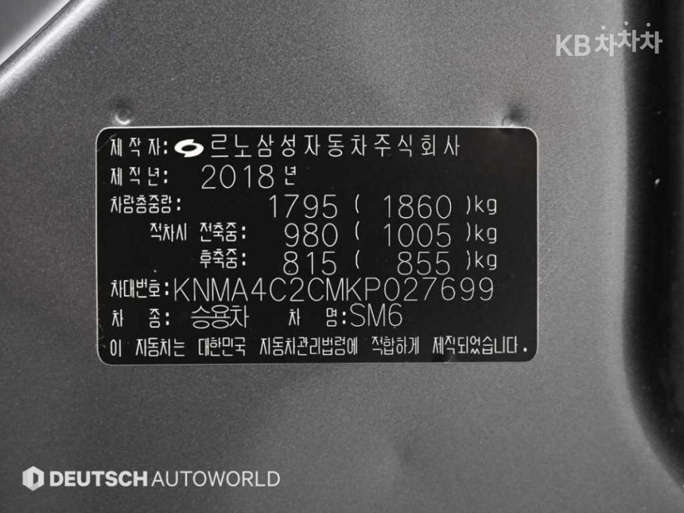 Renault Samsung SM6 — miniaturë 20