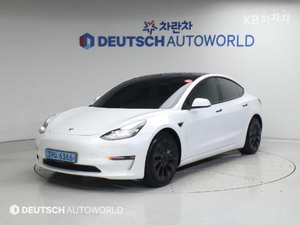테슬라 모델 3 2021년식 테슬라 Model 3 Long Range