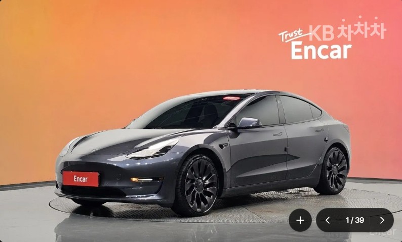 테슬라 모델 3 2021년식 테슬라 Model 3 Performance