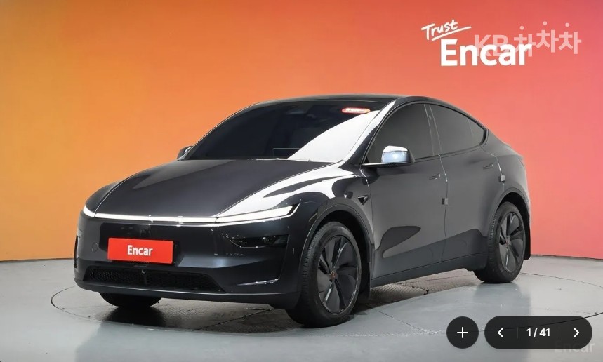 테슬라 모델 Y 2025년식 테슬라 Model Y RWD 기본형