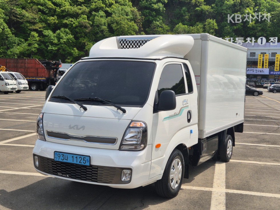 기아 더 뉴 봉고3 EV 냉동탑차 1톤 표준형 킹캡 초장축 GL