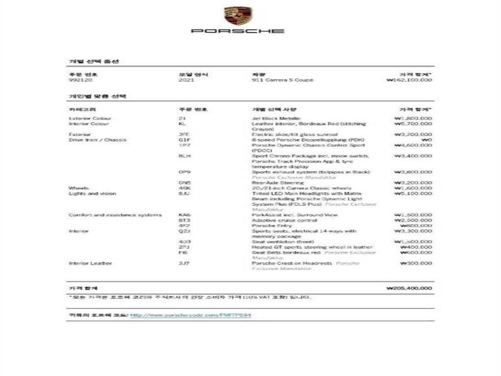 2021 Porsche 911(992) photo