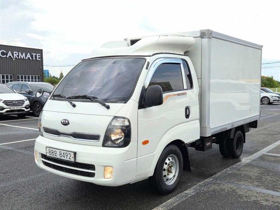 Kia 봉고3 1톤 냉동탑차 초장축 표준형 킹캡 디럭스 듀얼펌프 - фото 1