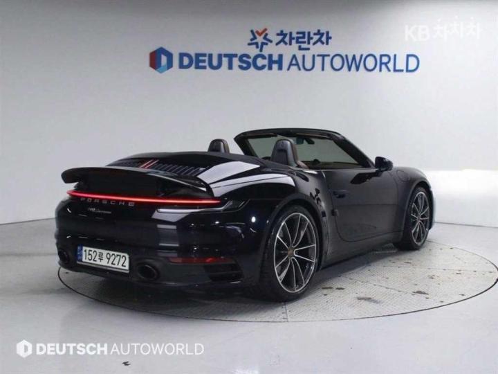 Porsche Carrera 911 992 Cabriolet 3