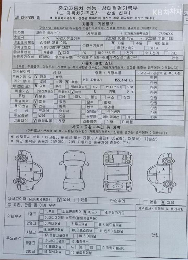 KG Mobility (Ssangyong) Korando Turismo 2WD Extreme 9