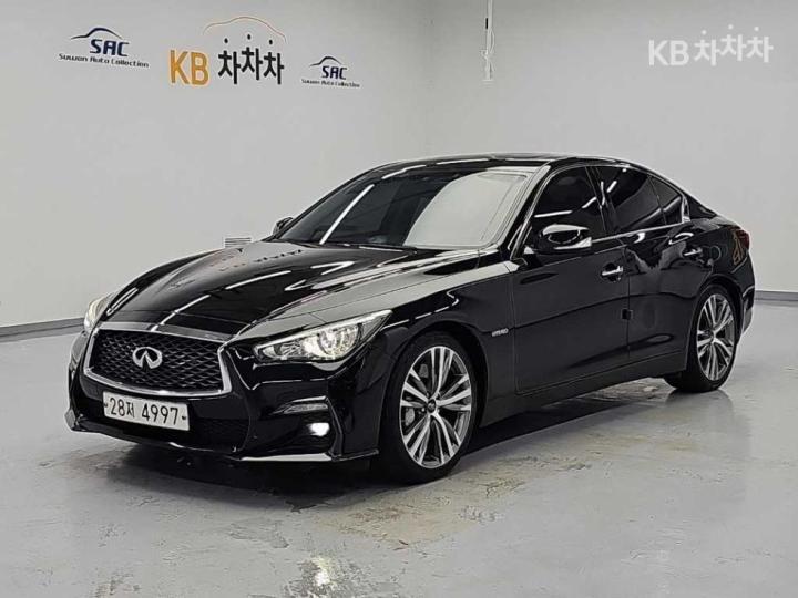 Infiniti Q 3.5 s hybrid blue sport sensory — foto 1